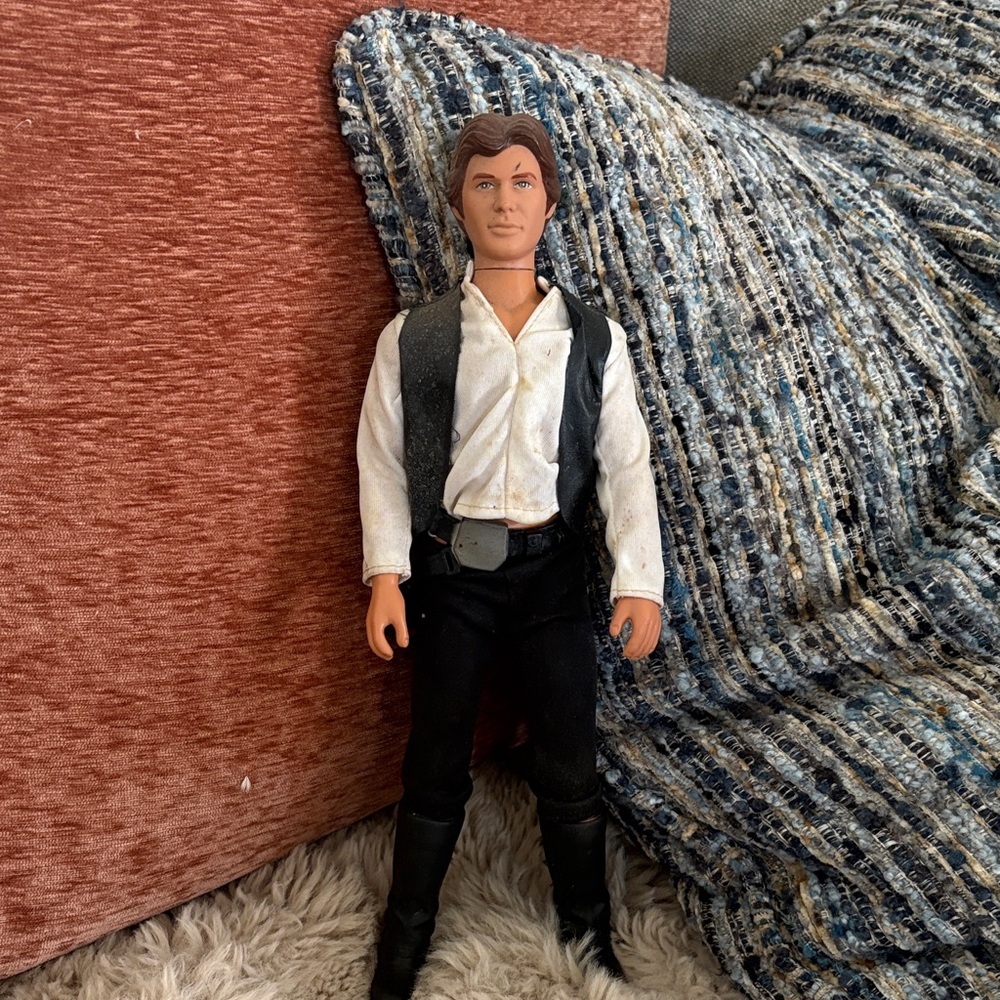 Star Wars VINTAGE 1978 HAN SOLO 12” Inch Figure with Clothes & Boots